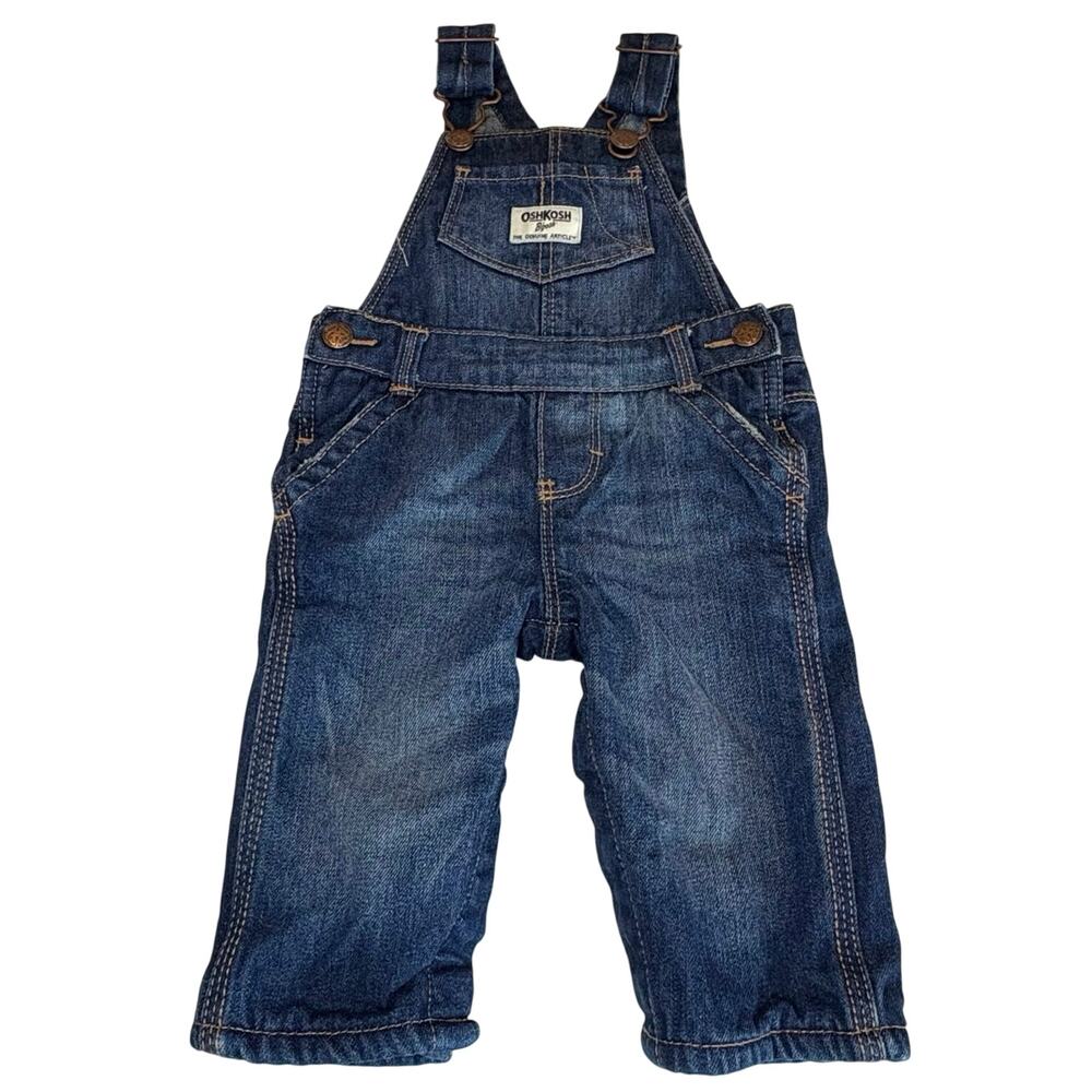 Oshkosh B'gosh Fleece Lined Overalls Boys/Girls 6M